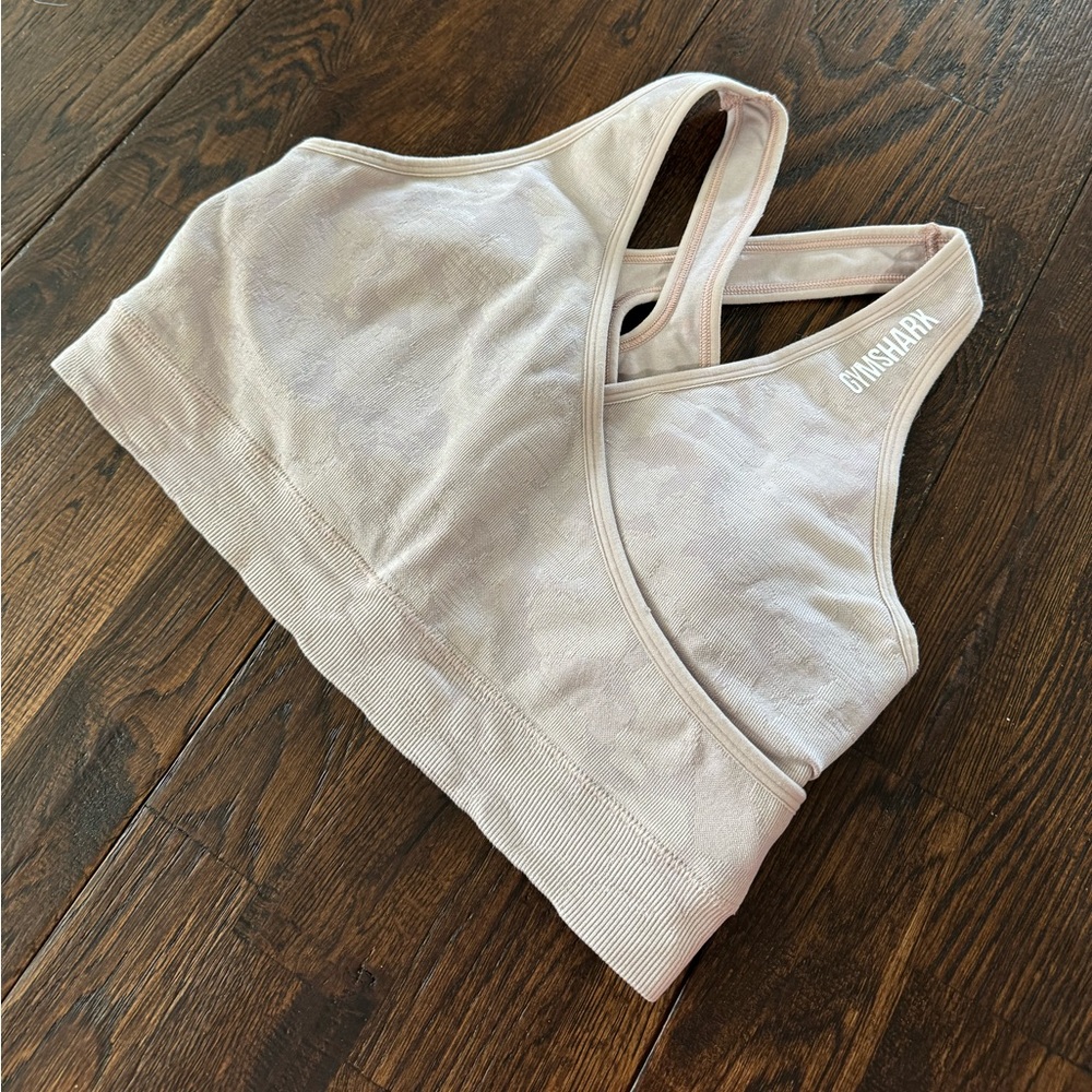 Gymshark Light Pink Sports Bra